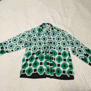 Zara Geometric Print Shirt